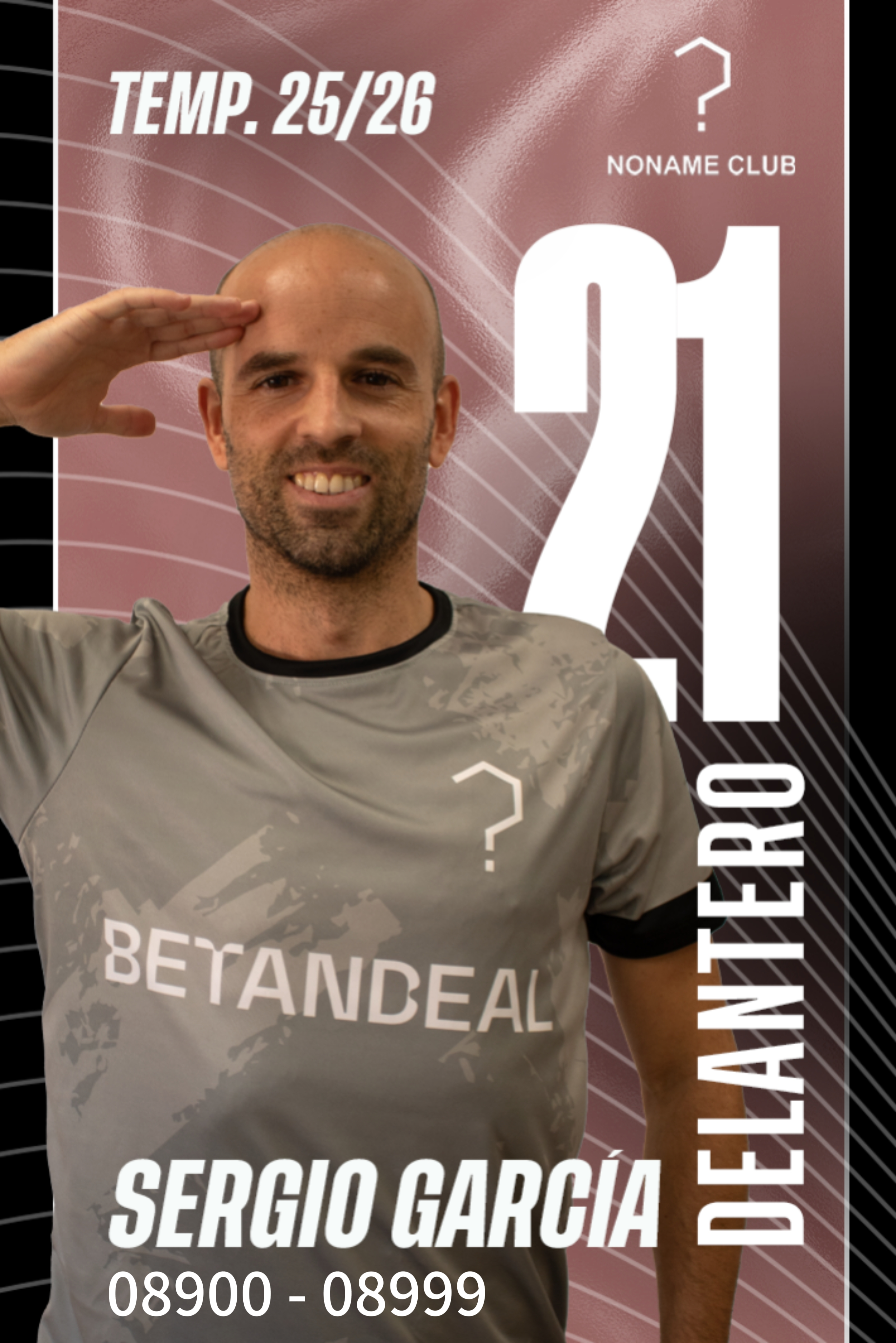 SERGIO GARCÍA · Delantero